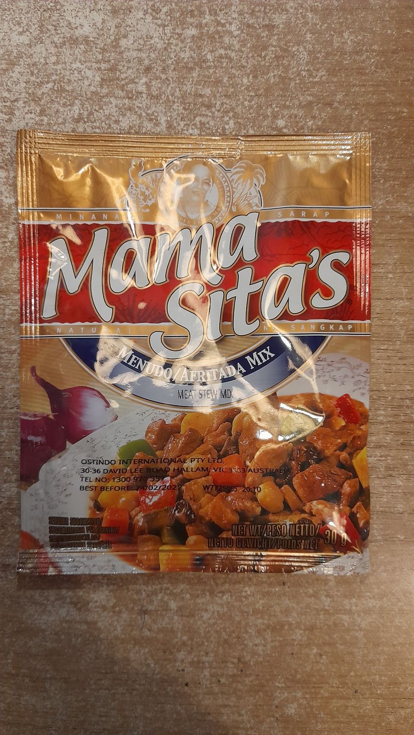 Mama Sita’s Meat Stew Mix Afritada/Menudo (30g)
