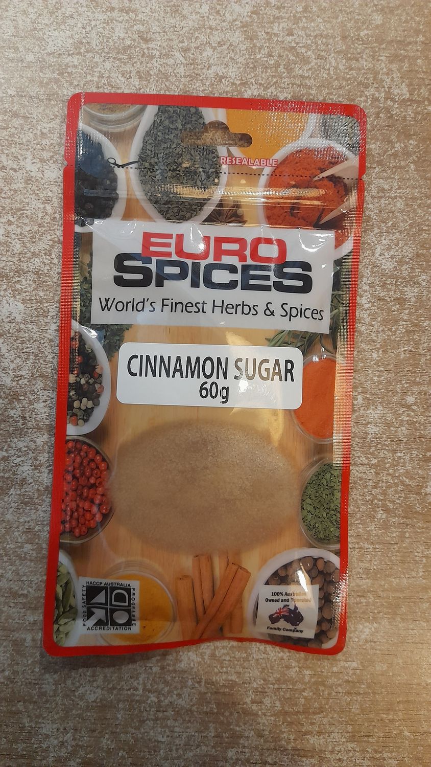 Euro Spice Cinnamon Sugar (80g)