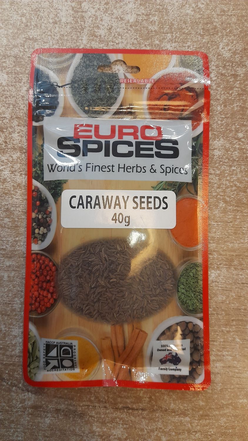 Euro Spice Caraway Seeds (50g)