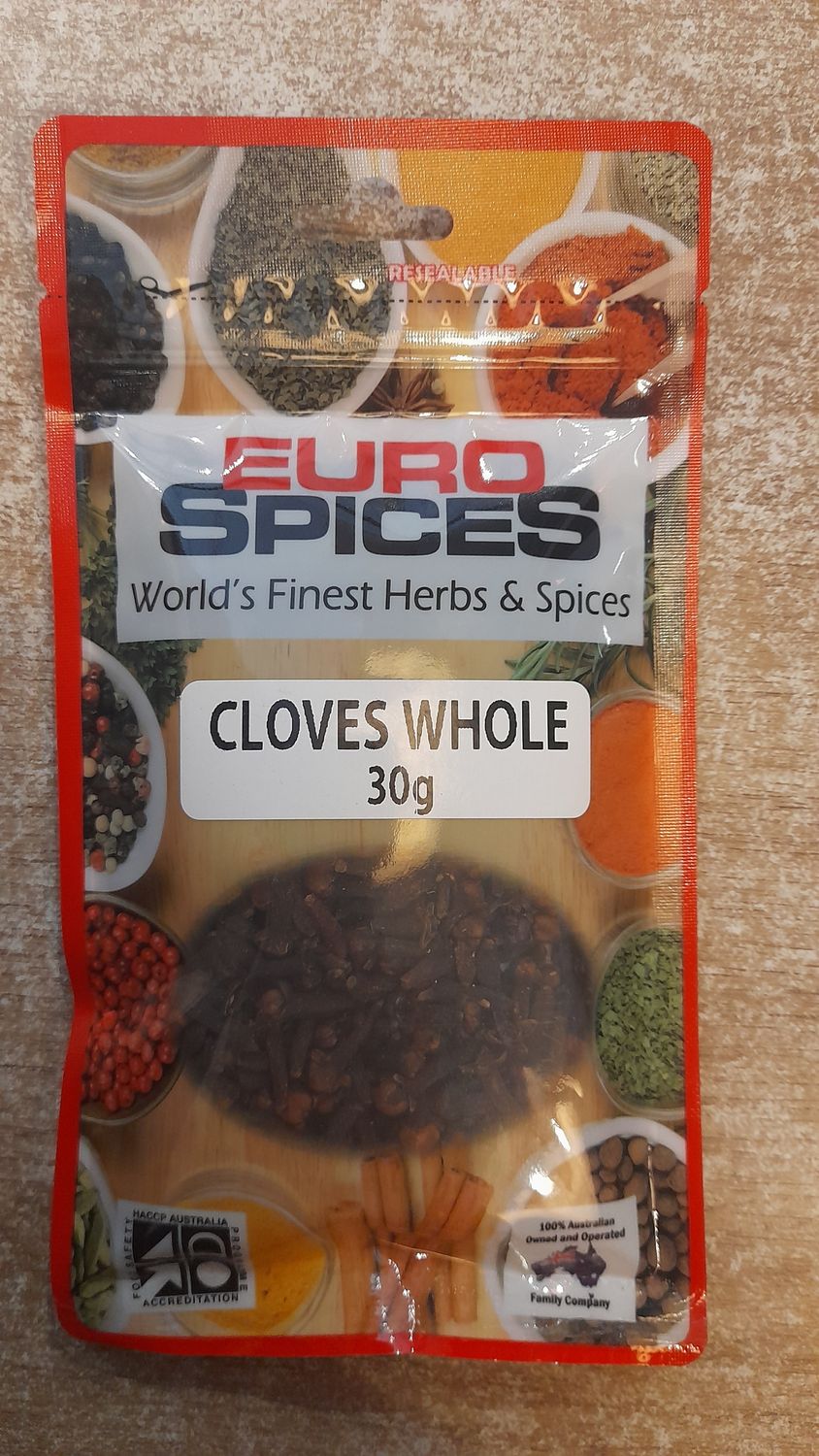 Euro Spice Cloves Whole (30g)