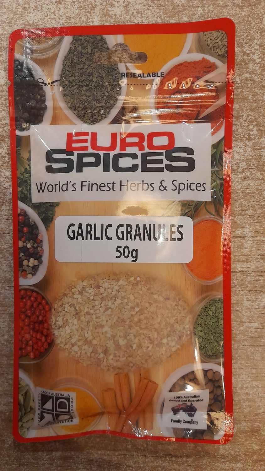 Euro Spice Garlic Granules (50g)