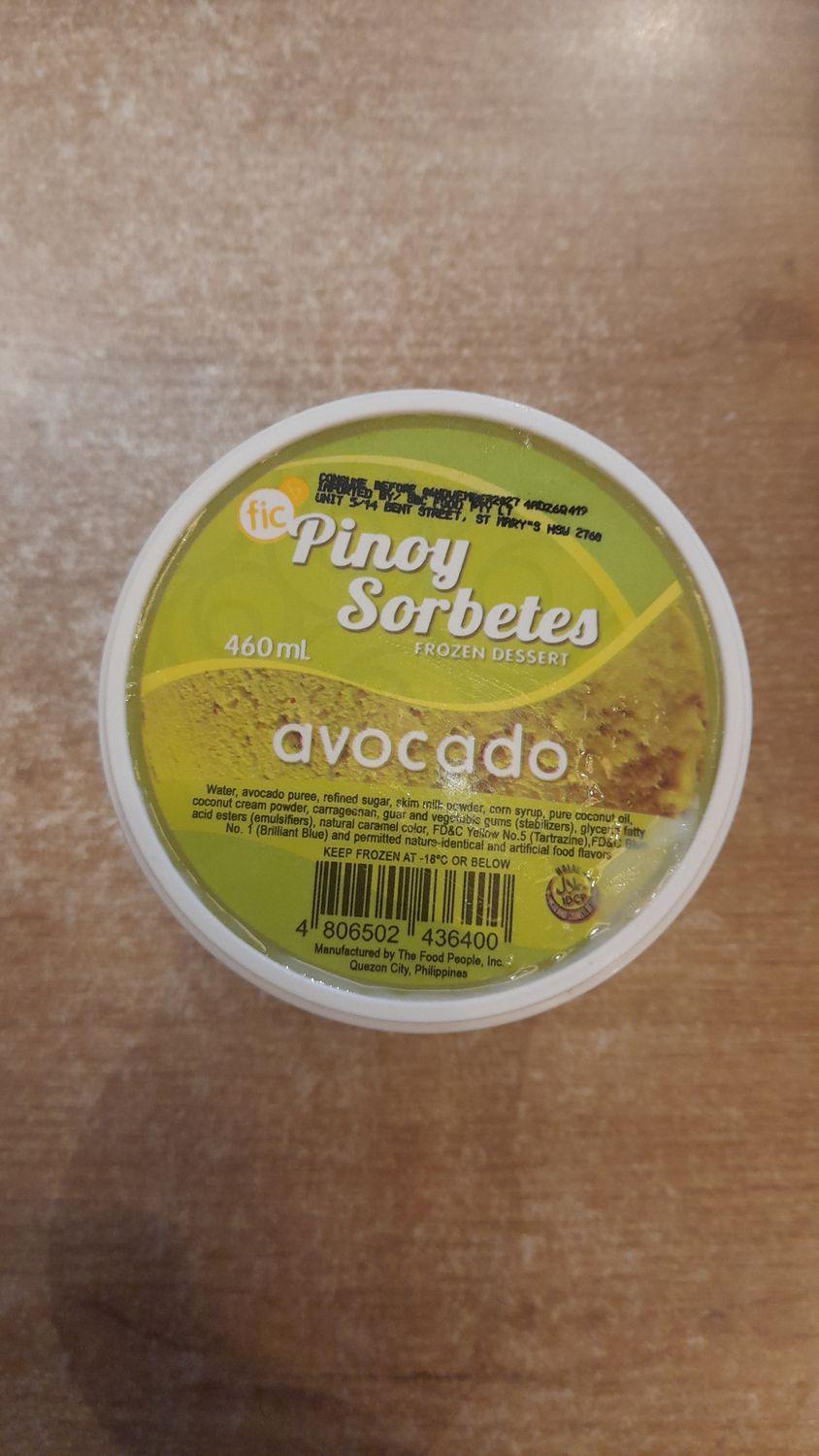 Pinoy Sorbetes Avocado 460ml