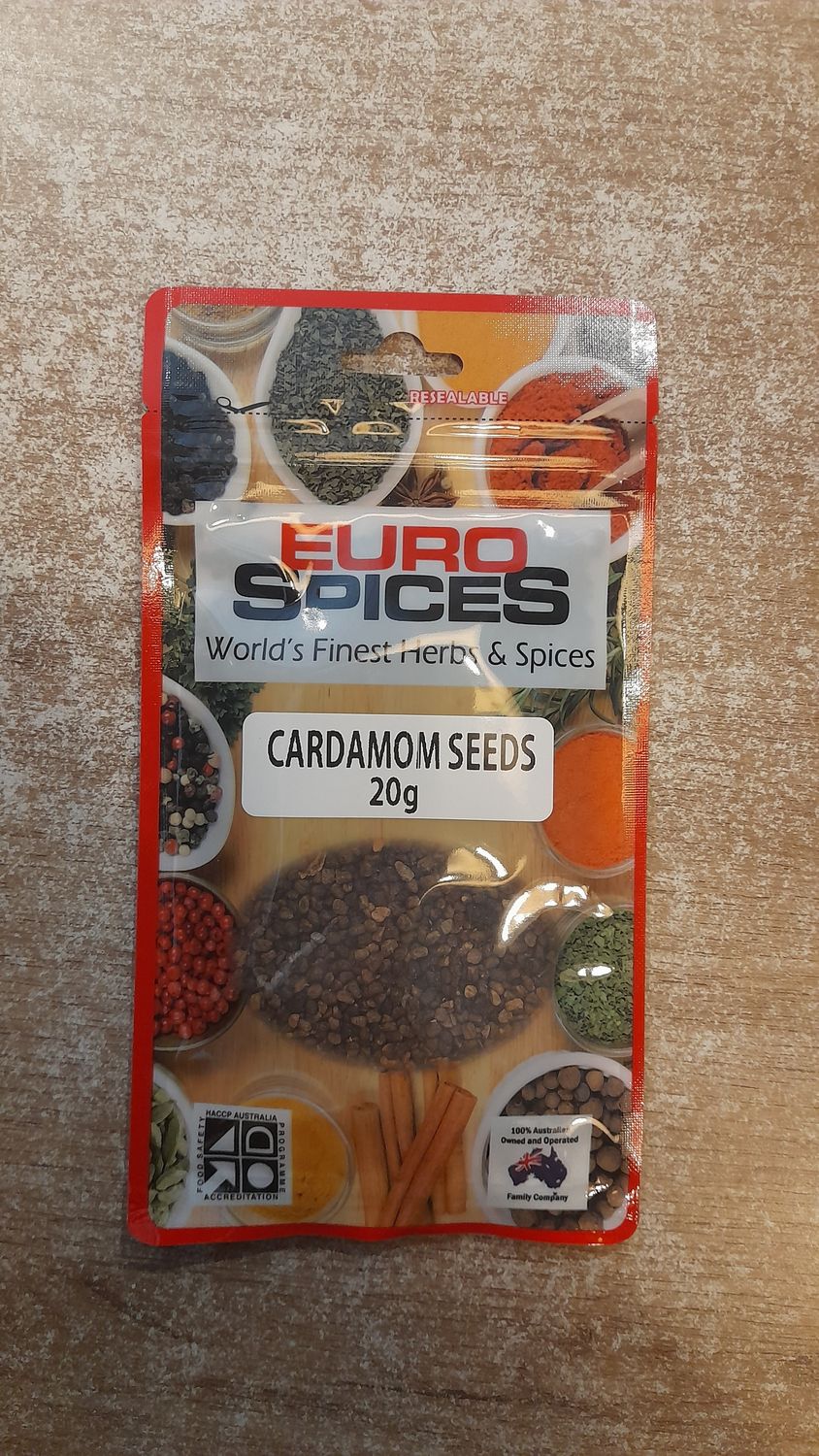 Euro Spice Cardamom Seeds 25g