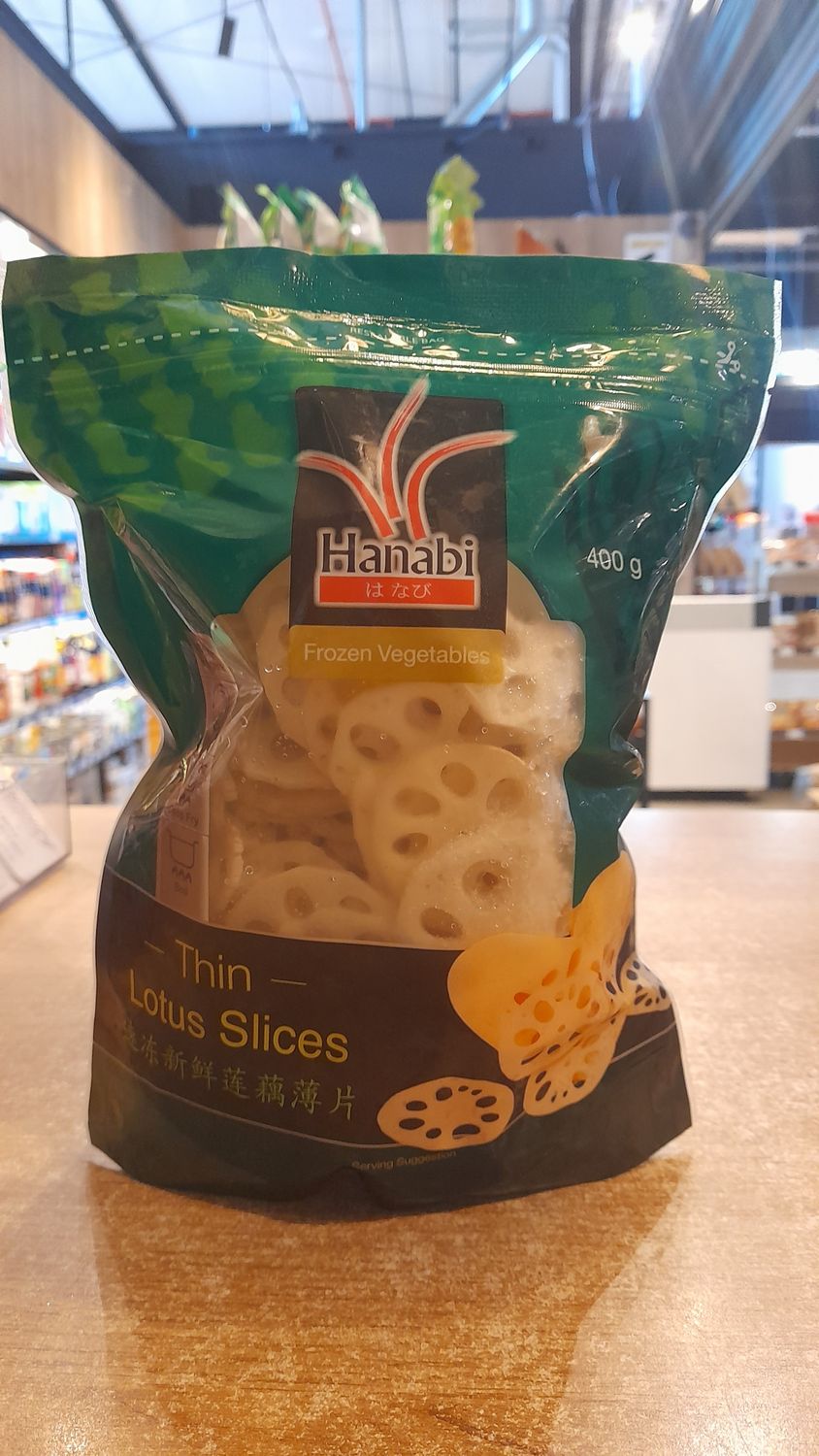 Hanabi Thin Lotus Slices (400g)
