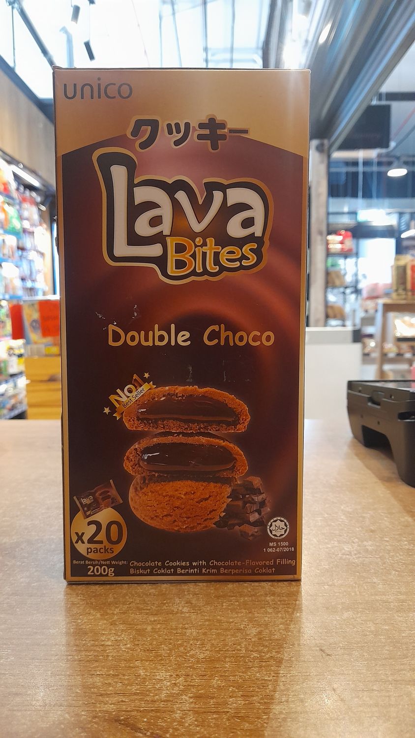 Lava Bites Double Choco (20x10g)