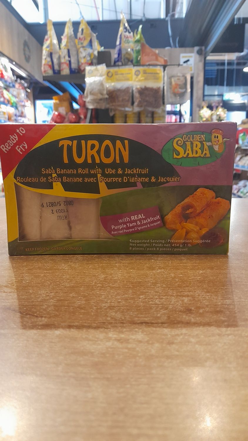 Golden Saba Turon with Ube and Jackfruit (454g)