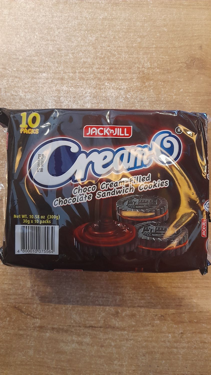 JJ Cream-O Chocolate (10x30g)