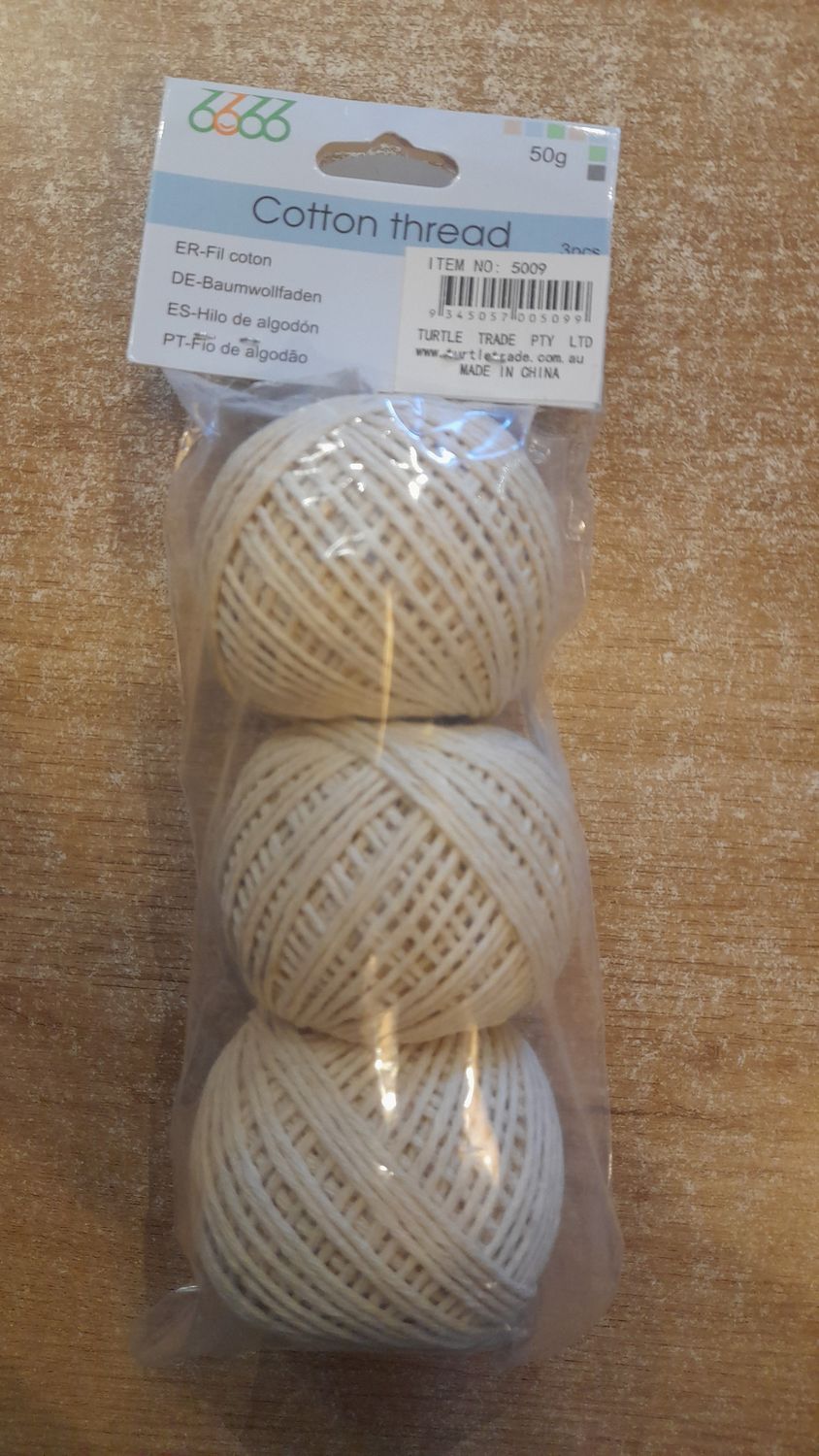 Cotton Thread (3pcs)