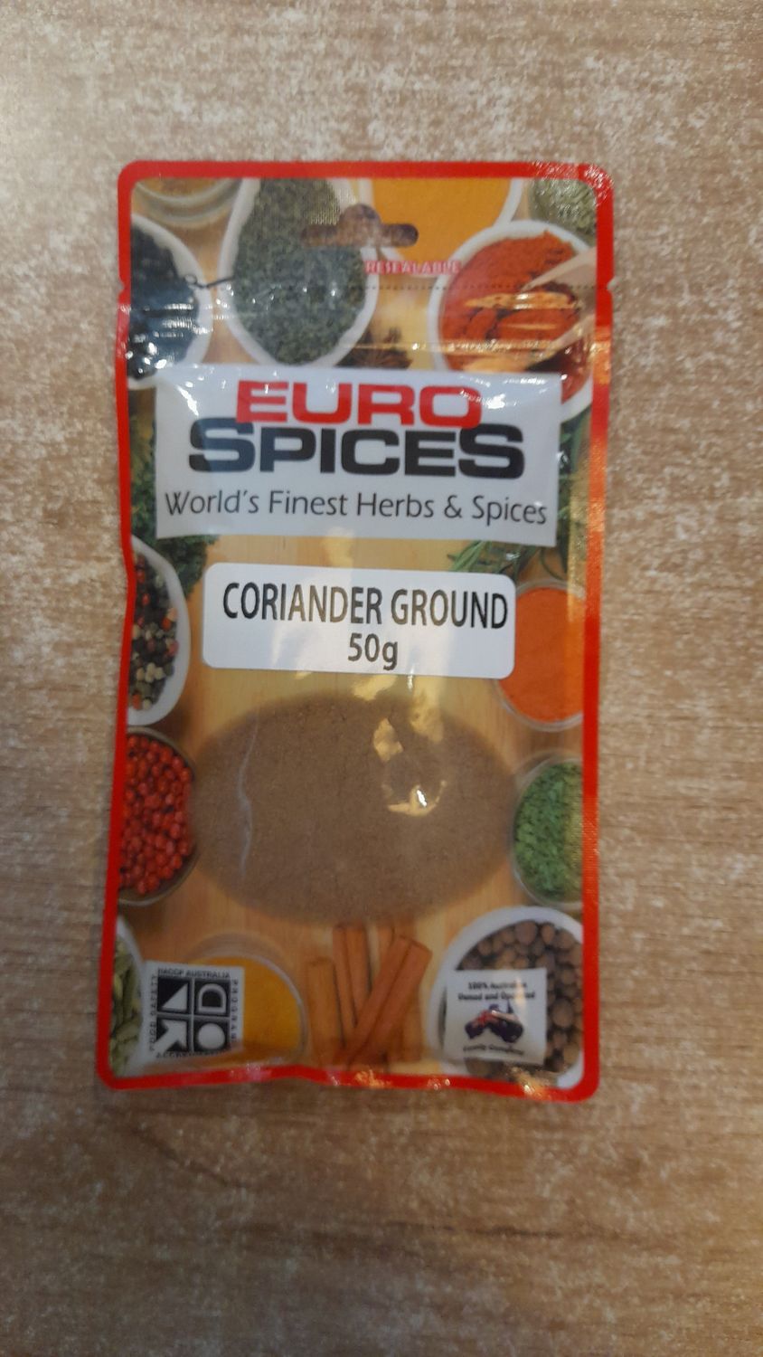 Euro Spices Coriander Ground (50g)
