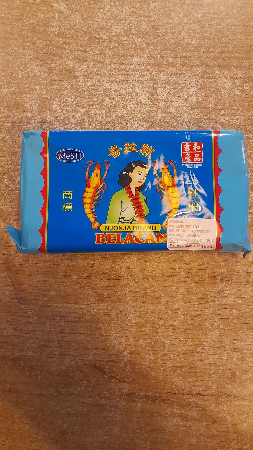 Mesti Njonja Brand Belacan Shrimp Paste (485g)