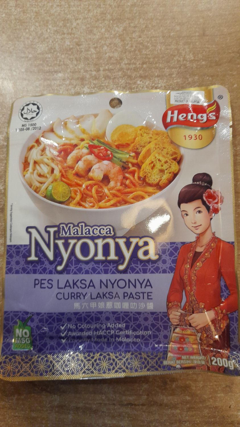 Heng Curry Laksa Paste (200g)