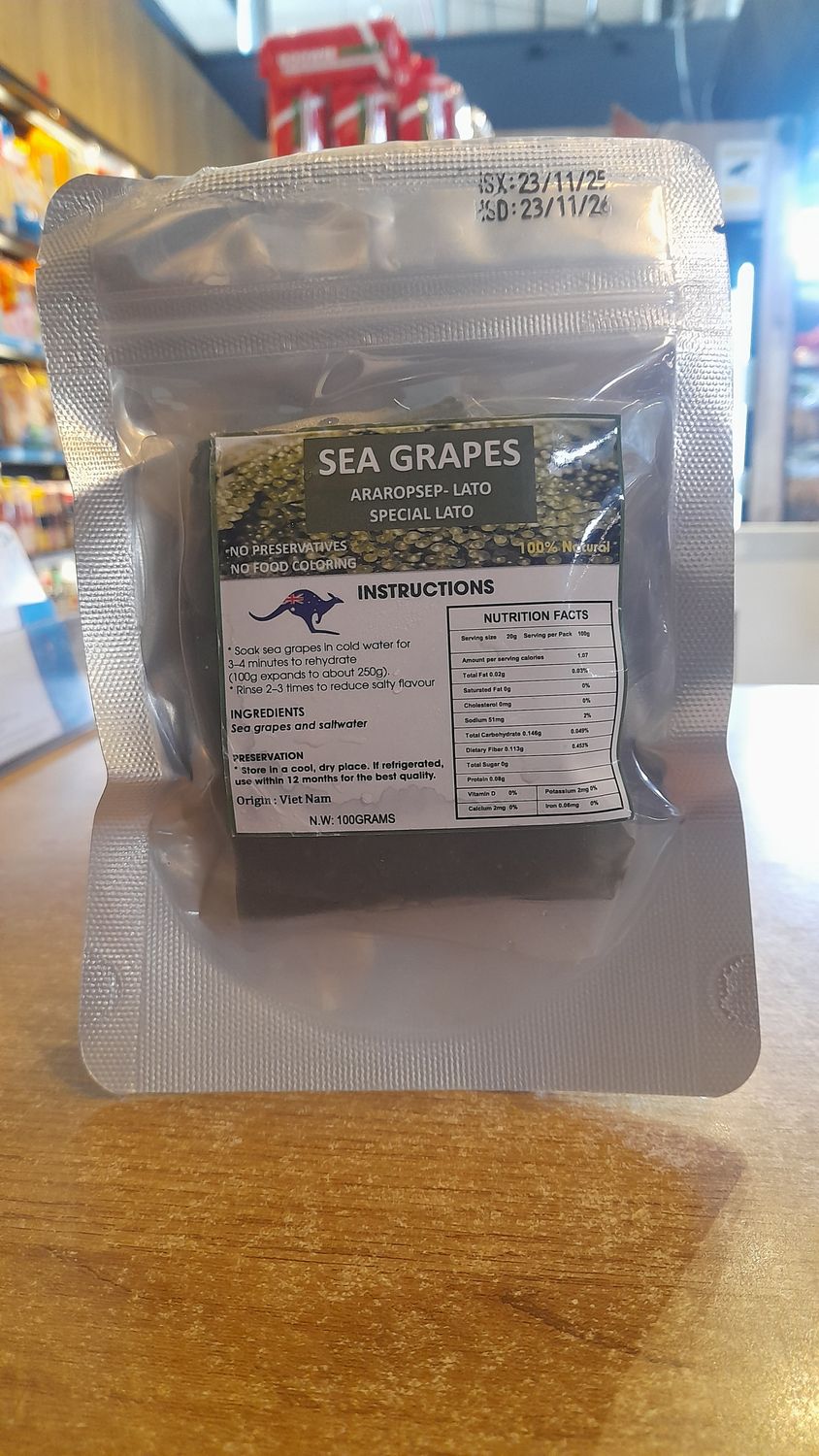 Sea Grapes Araropsep Special Lato (100g)