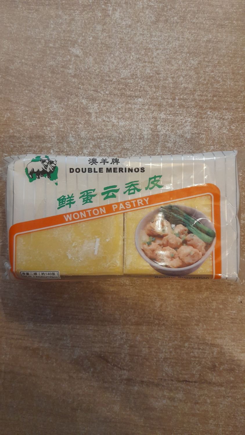 Double Merino Egg Wonton Pastry (2lb)