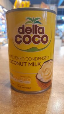Delta Coco Sweetened Condense Coconut Milk (400g)