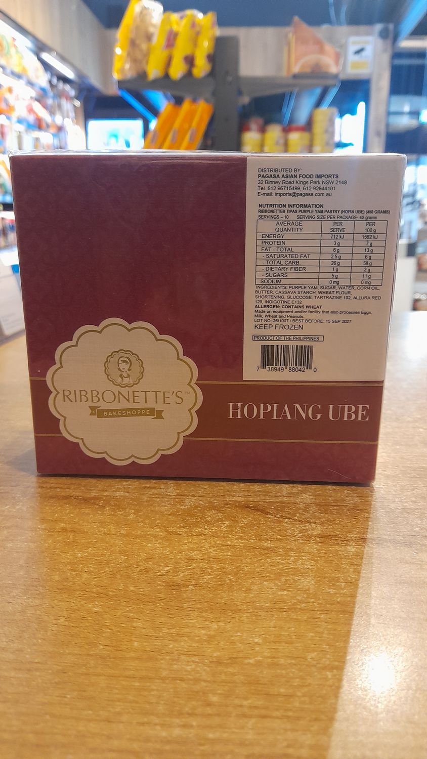 Ribbonette Hopia Tipas Ube (10pcs)