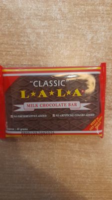 Lala Milk Chocolate Bar (1pc)
