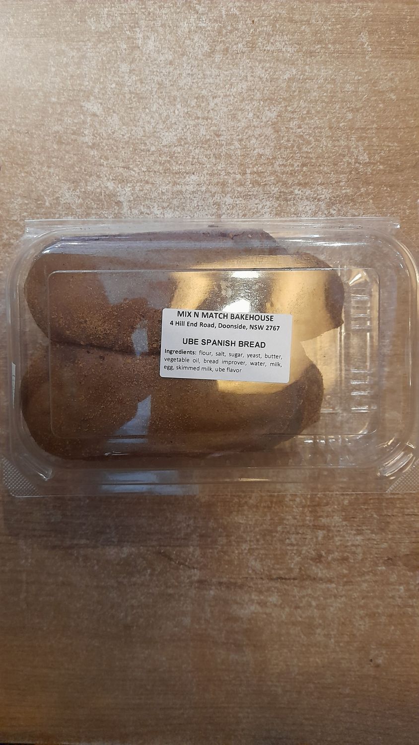 Mix n Match Ube Spanish Bread (4pcs)