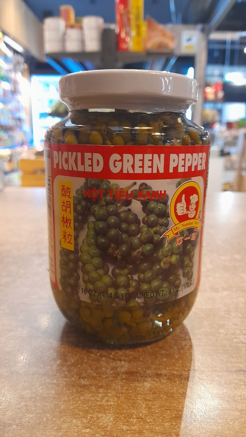 Mr.1 Pickled Green Pepper (454g)