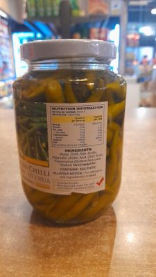 Penta Pickled Green Chilli (454g)