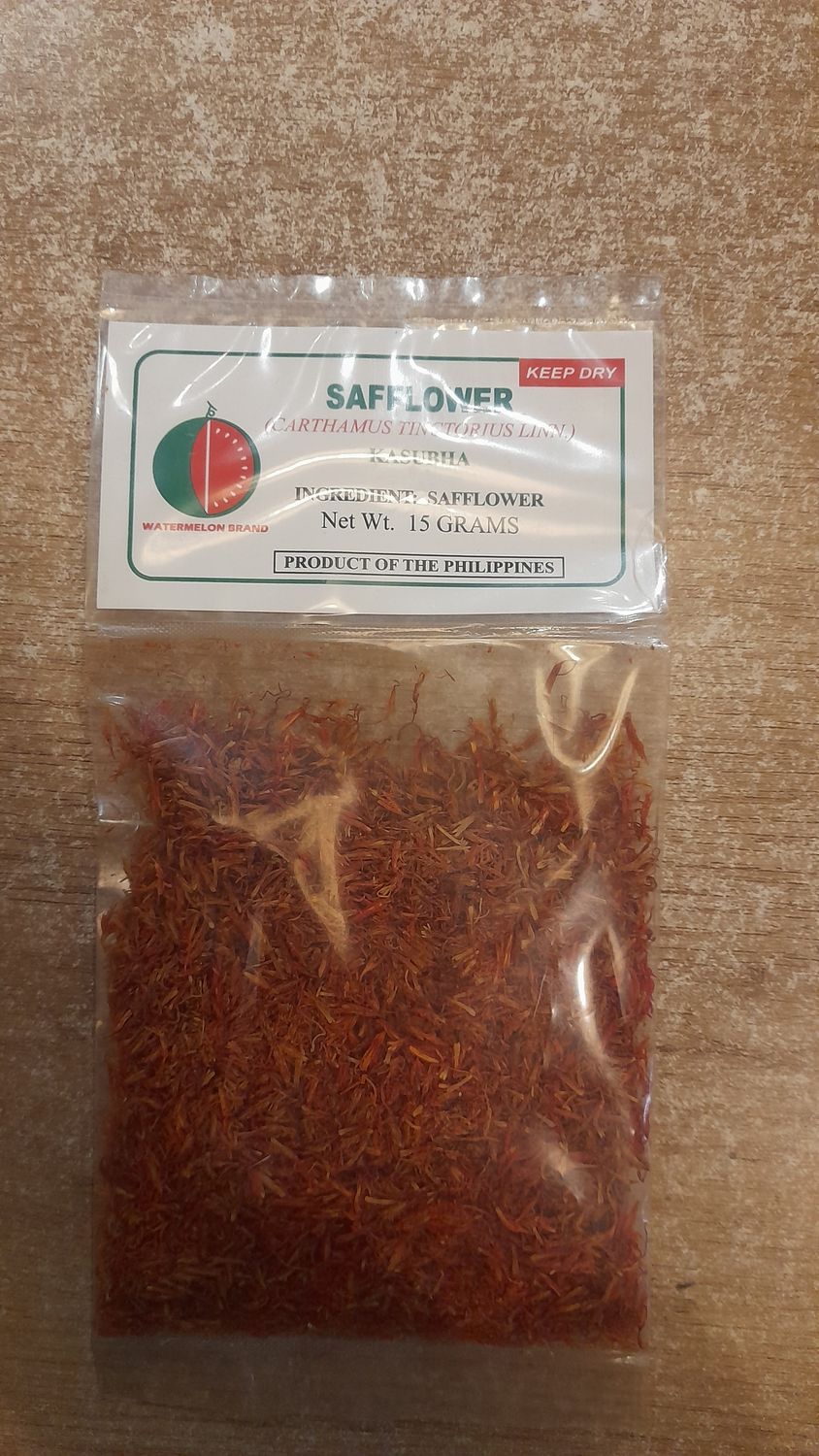 Watermelon Brand Safflower Kasuba (15g)