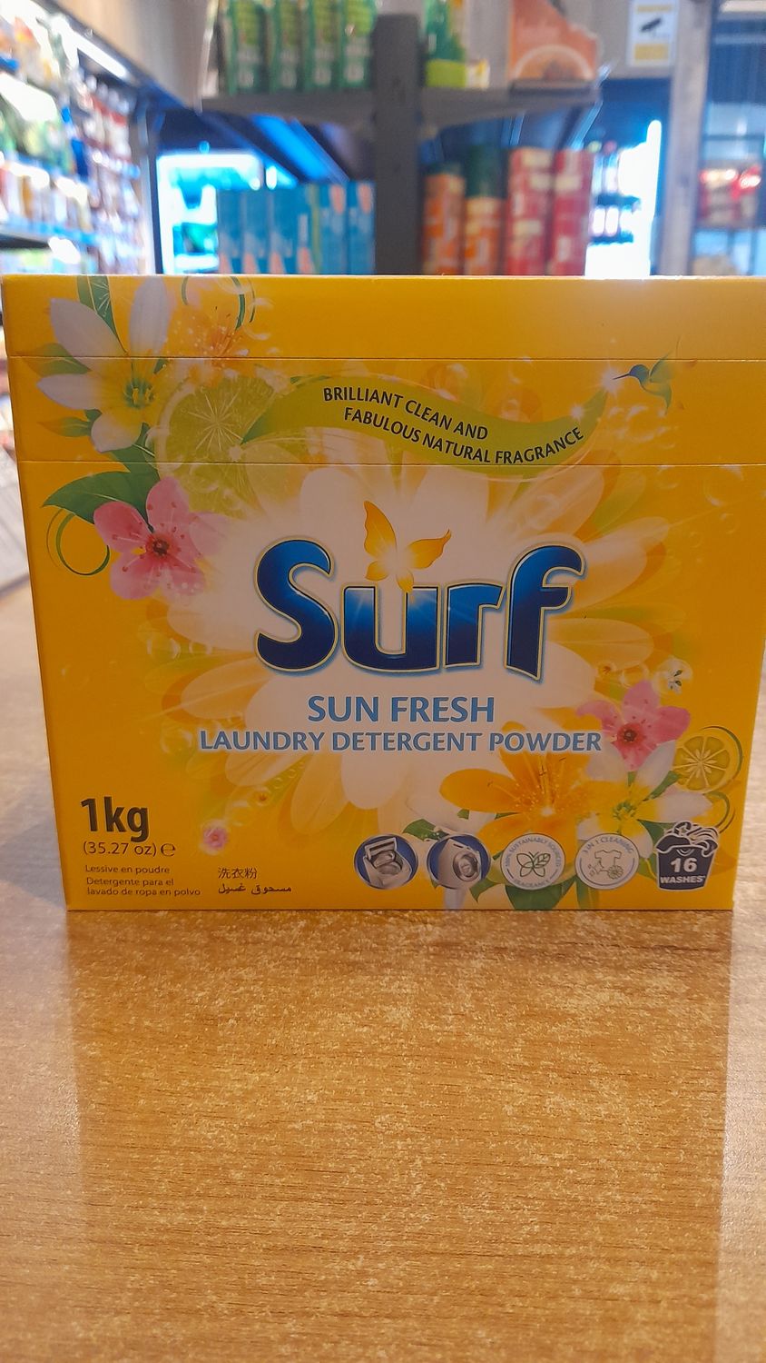 Surf Sun Fresh Detergent Powder (1kg)