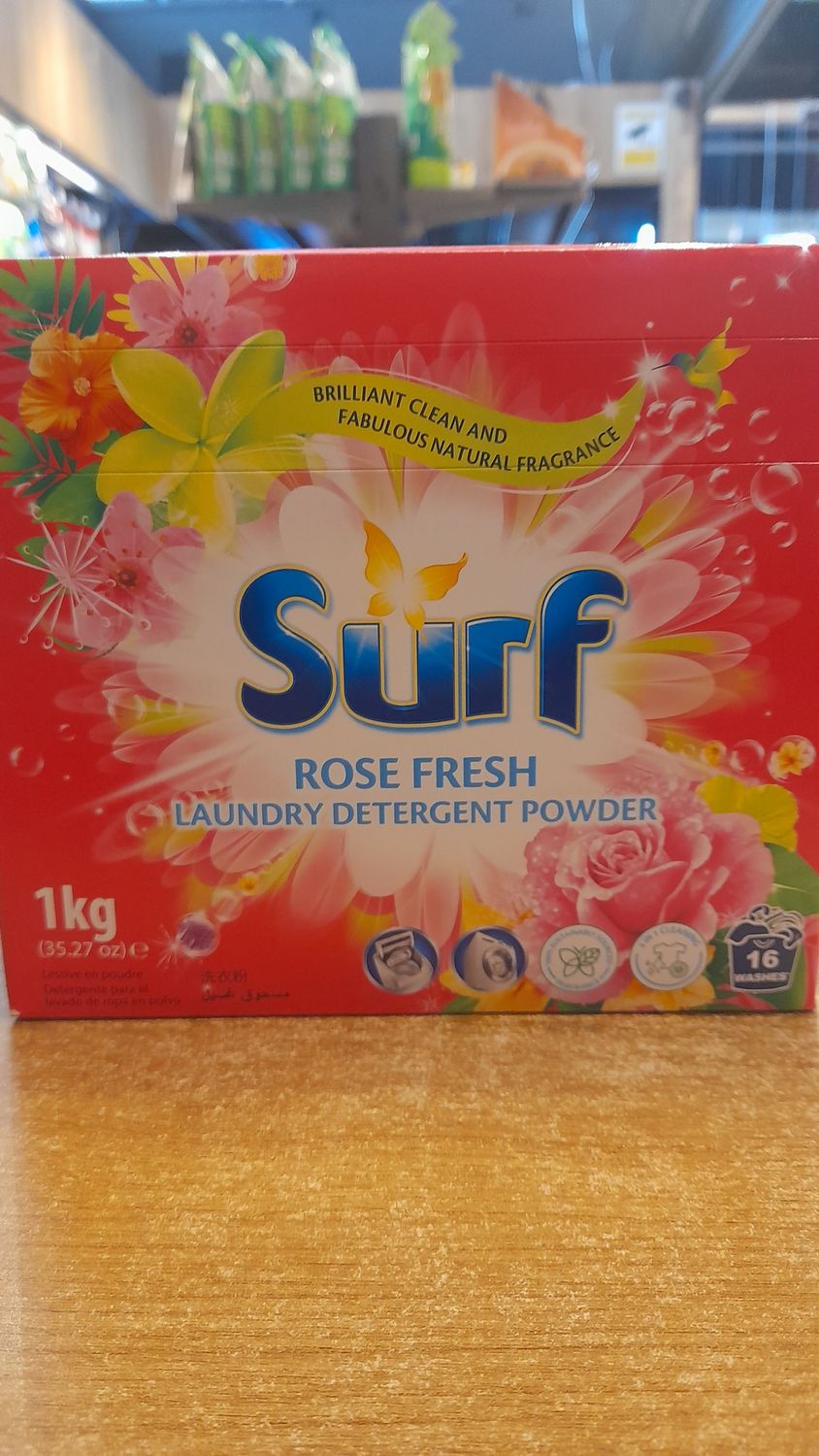 Surf Rose Fresh Detergent Powder (1kg)