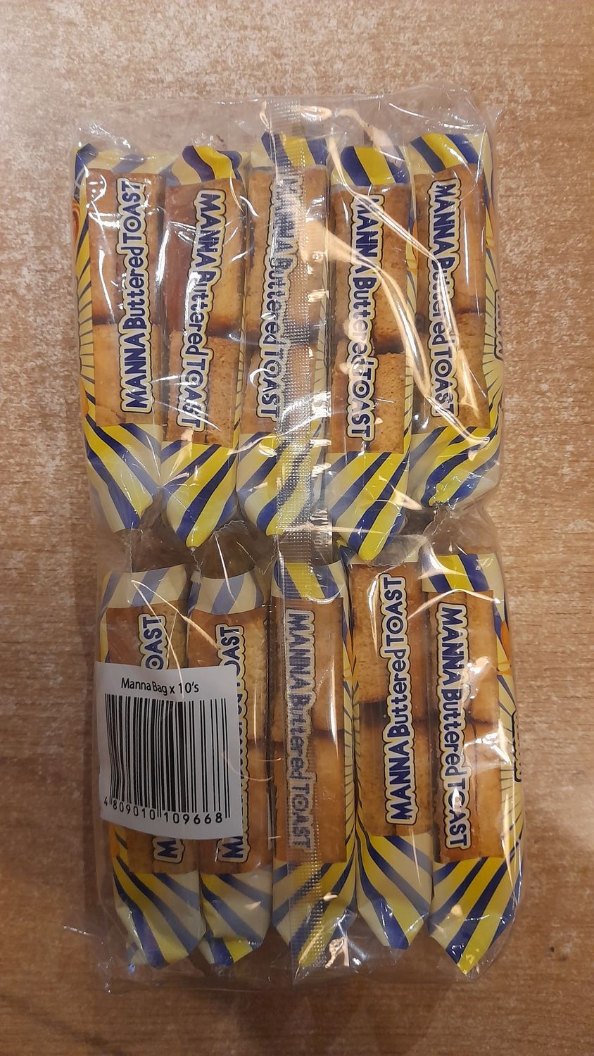 Manna Butter Toast  (10x20g)