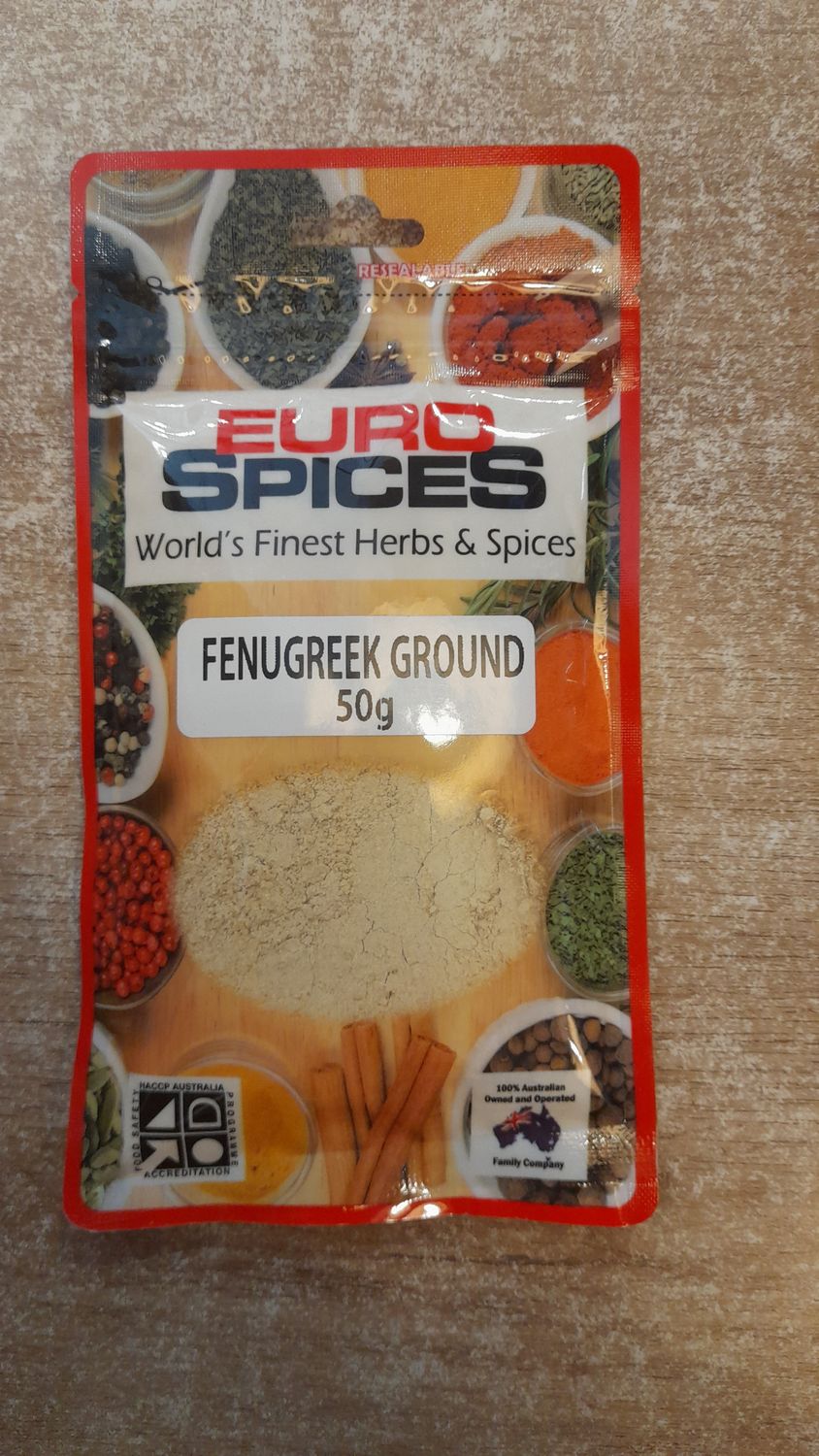 Euro Spices Fenugreek Ground (50g)