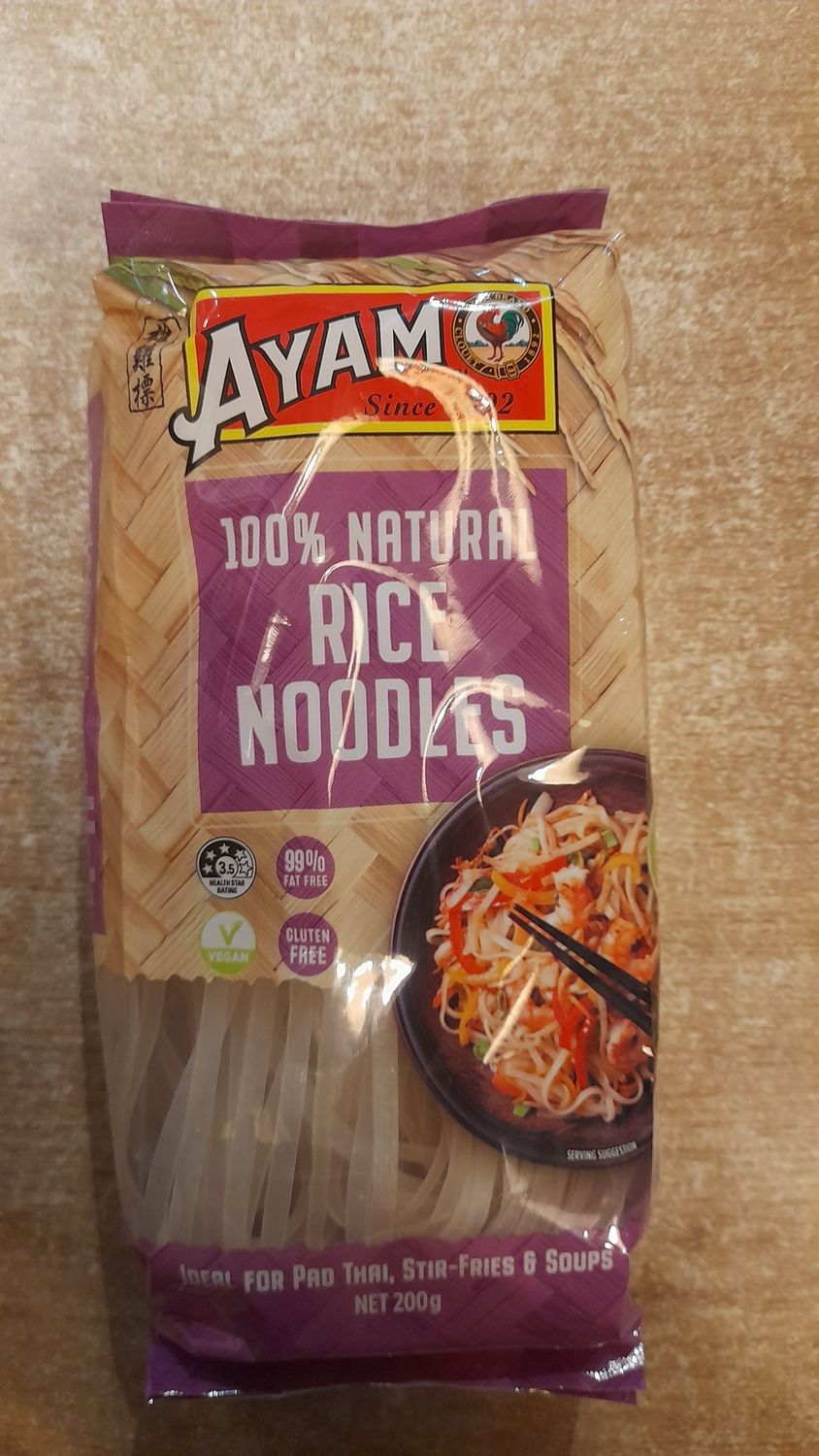 Ayam 100% Natural Rice Noodles (200g)