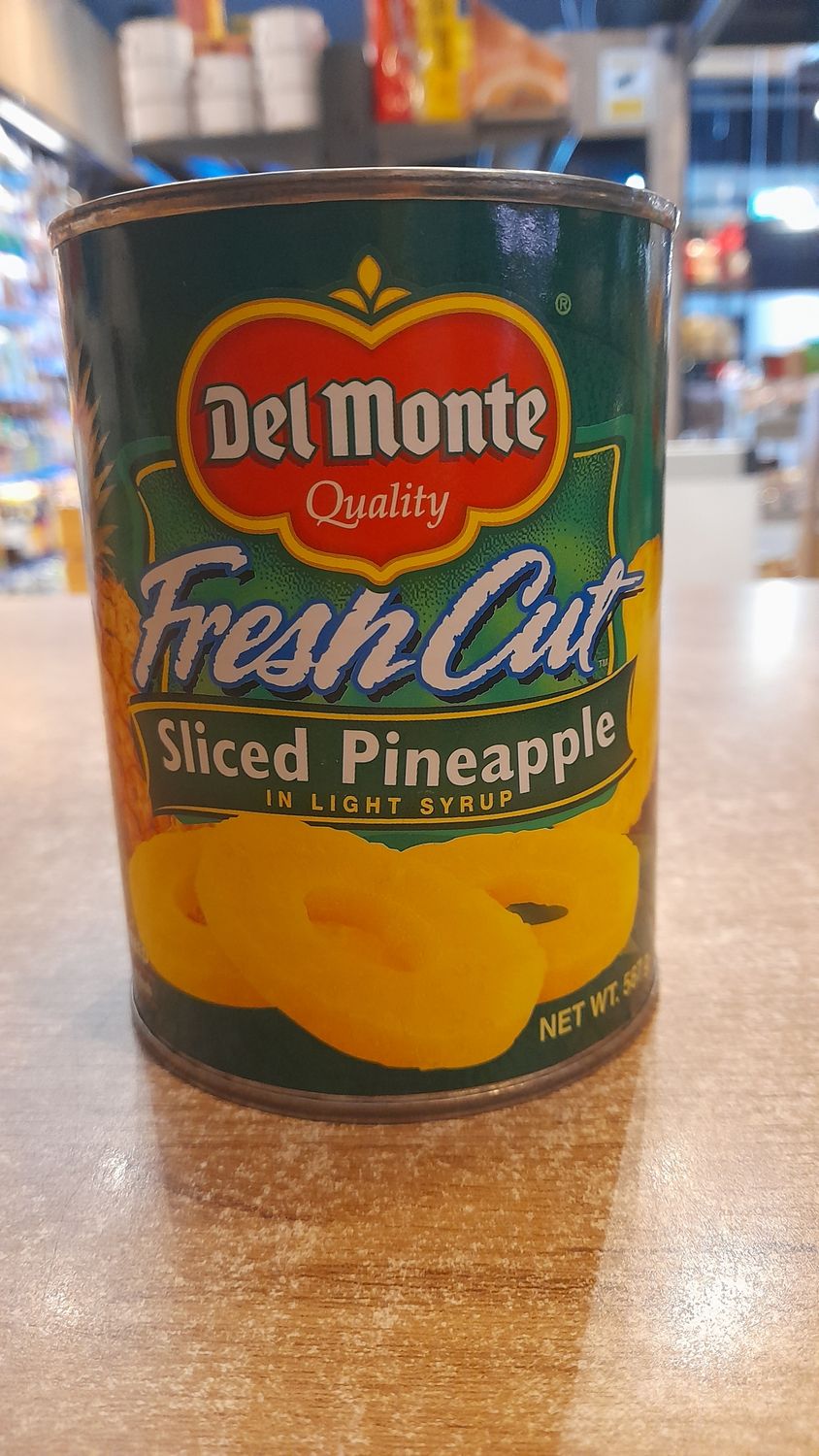 Del Monte Sliced Pineapple light Syrup (565g)
