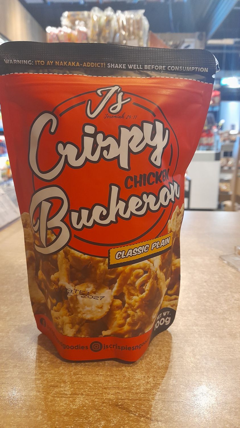 J's Crispy Chicken Butcheron Plain (100g)