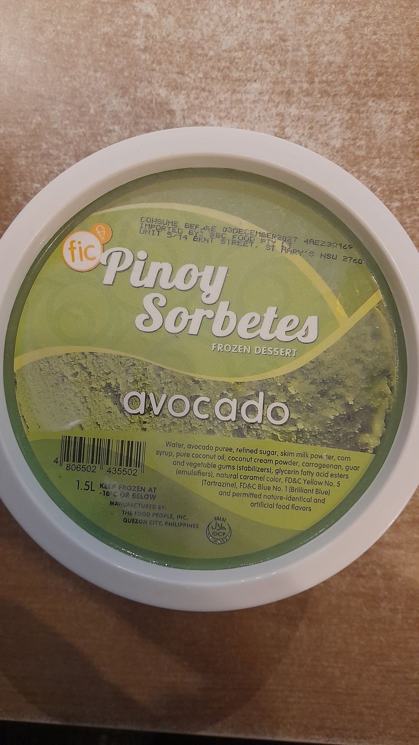 Pinoy Sorbetes Avocado (1.5L)