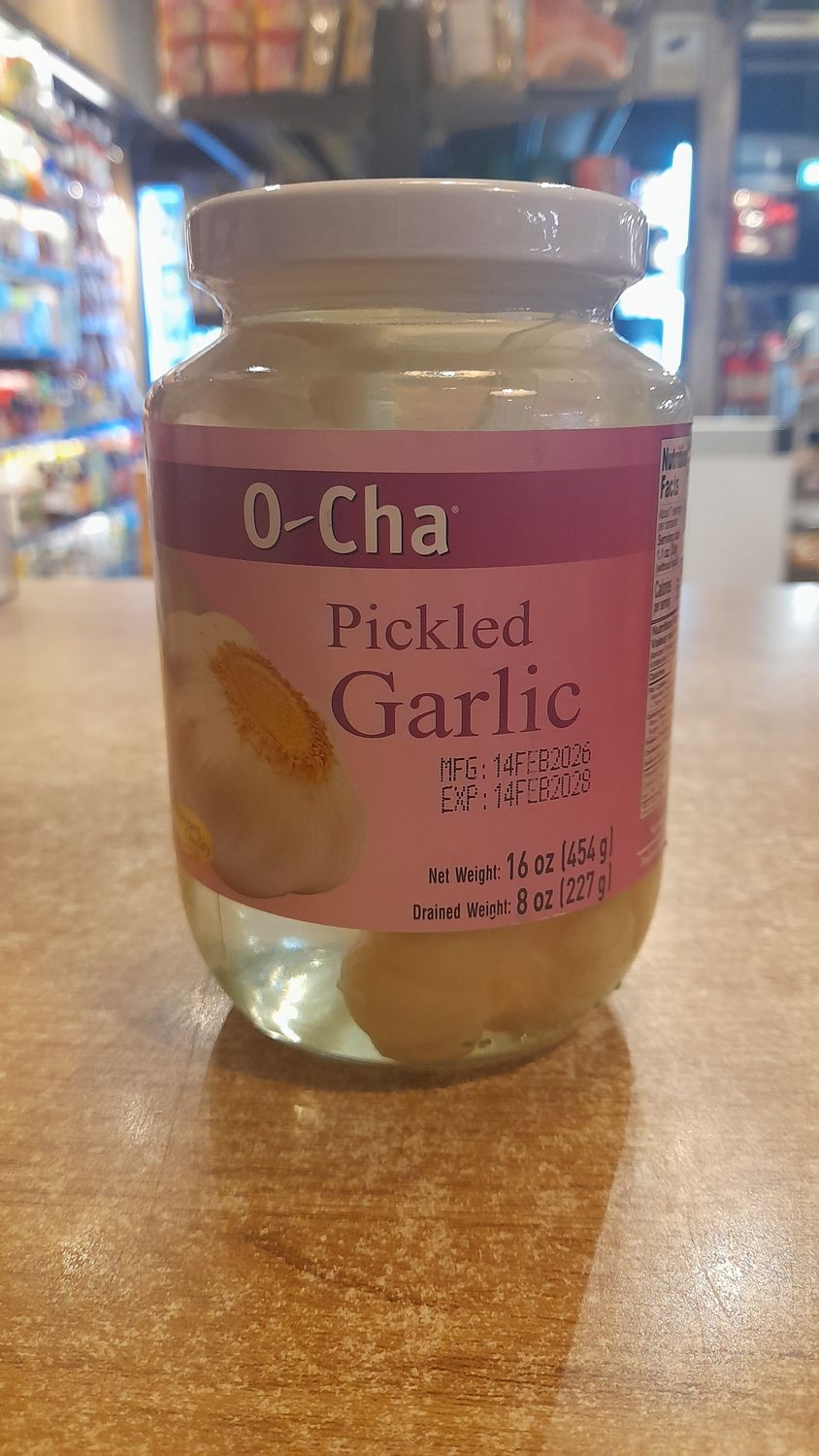 O-Cha Pickled Garlic (454g)