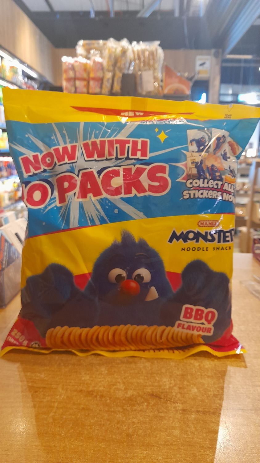 Mamee Monster Noodle BBQ Snacks