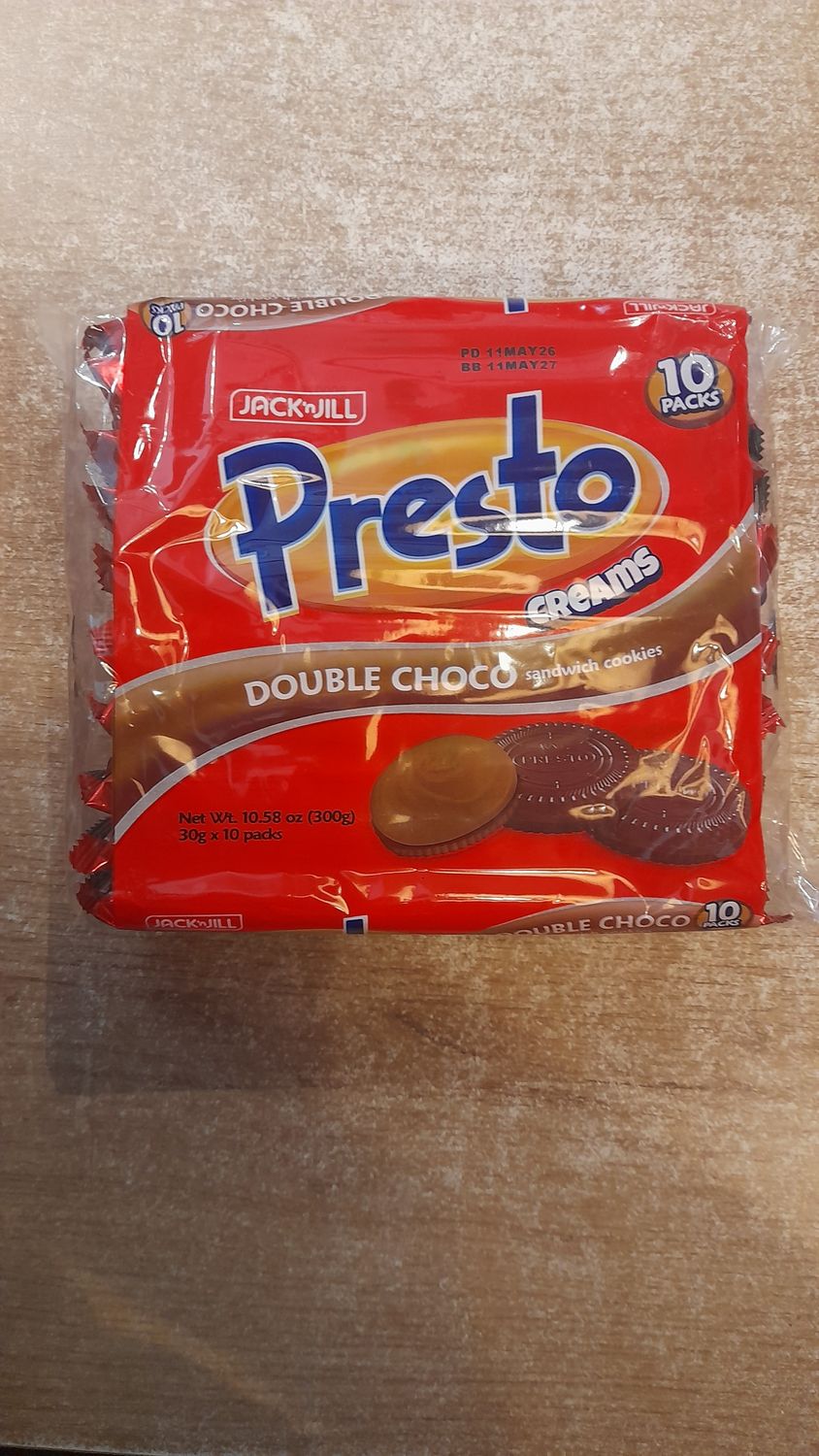 Presto Creams Double Chocolate (10x30g)