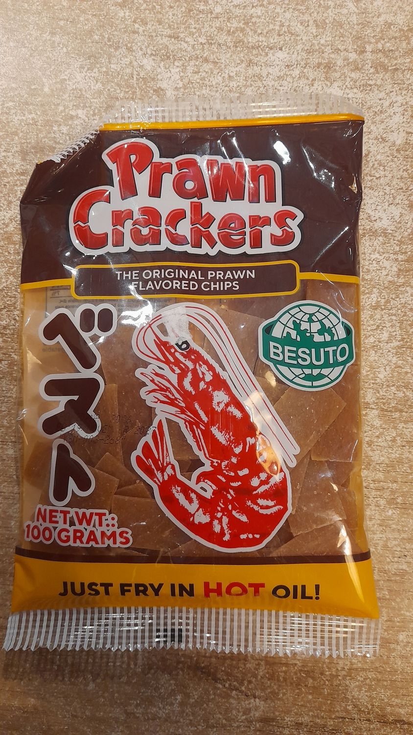 Besuto Prawn Crackers Original (100g)