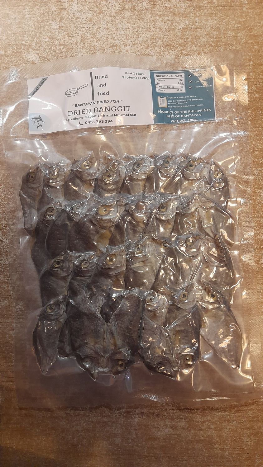Bantayan Dried Fish Danggit (100g)