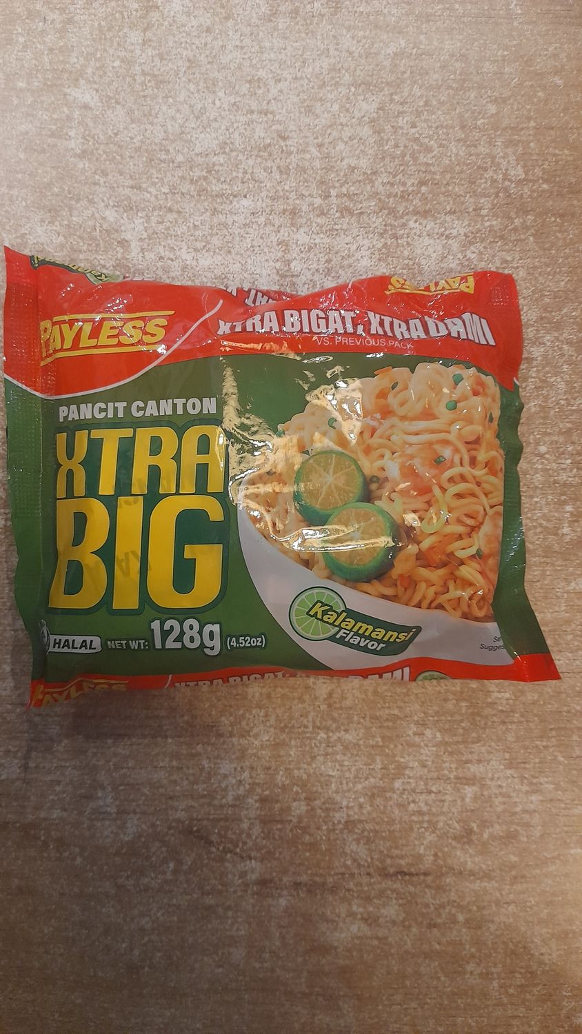 Payless Pancit Canton Xtra Big Kalamansi (128g)