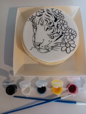 Run&#39;s paint your own cake kit