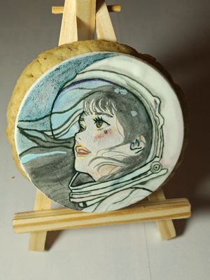 Run&#39;s Hand painted cookie