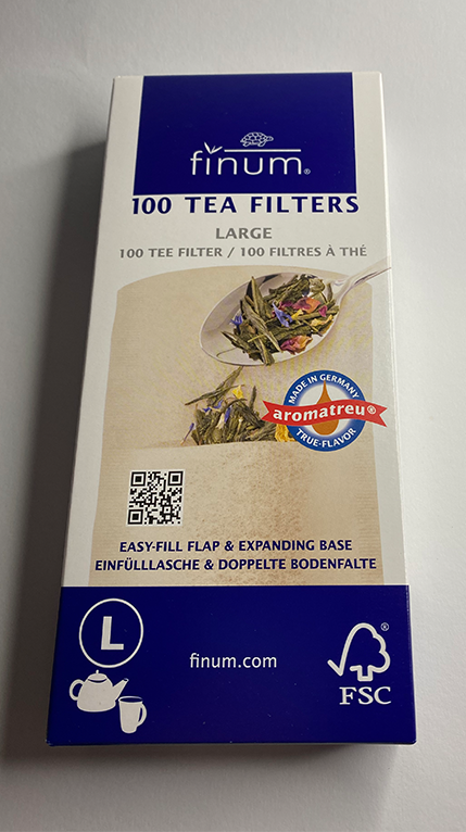 Finum tea filter maat L