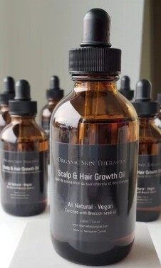 Organic Skin Therapies - Scalp &amp; Hair Growth Oil 100ml/34 oz