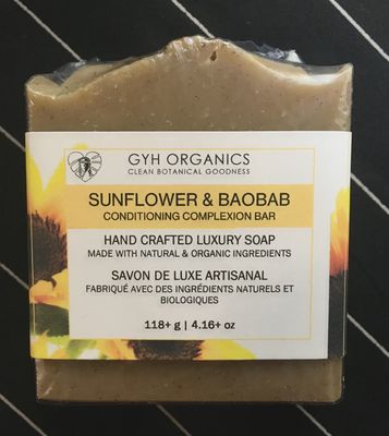 UNSCENTED - SUNFLOWER &amp; BAOBAB SOAP