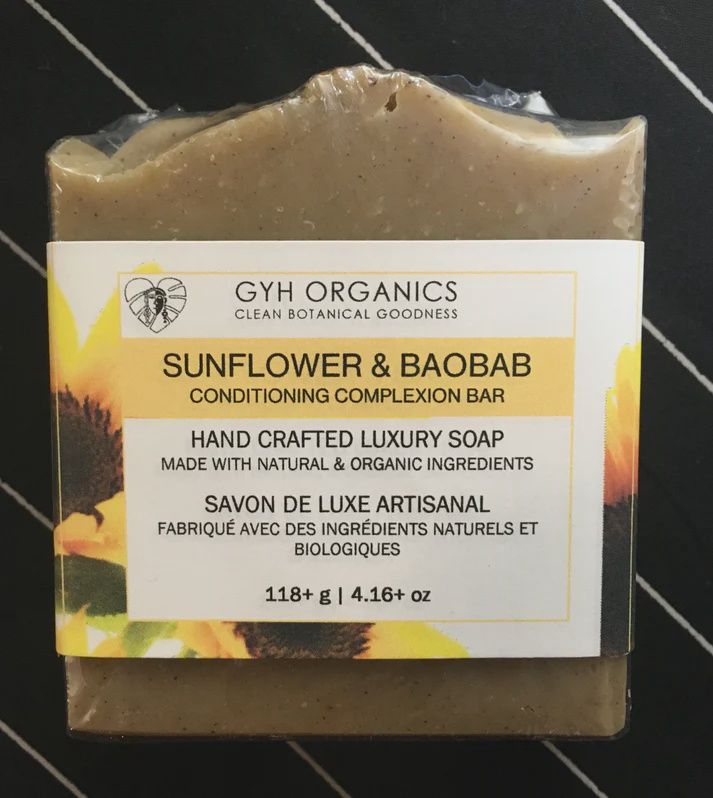 UNSCENTED - SUNFLOWER &amp; BAOBAB SOAP