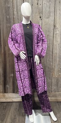 U.E.L AFRICAN PRINT DRESS - 2 PC SET assorted