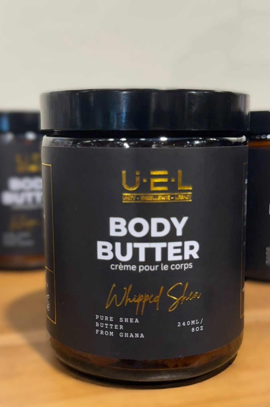 UEL BODY BUTTER, Flavour: WHIPPED SHEA