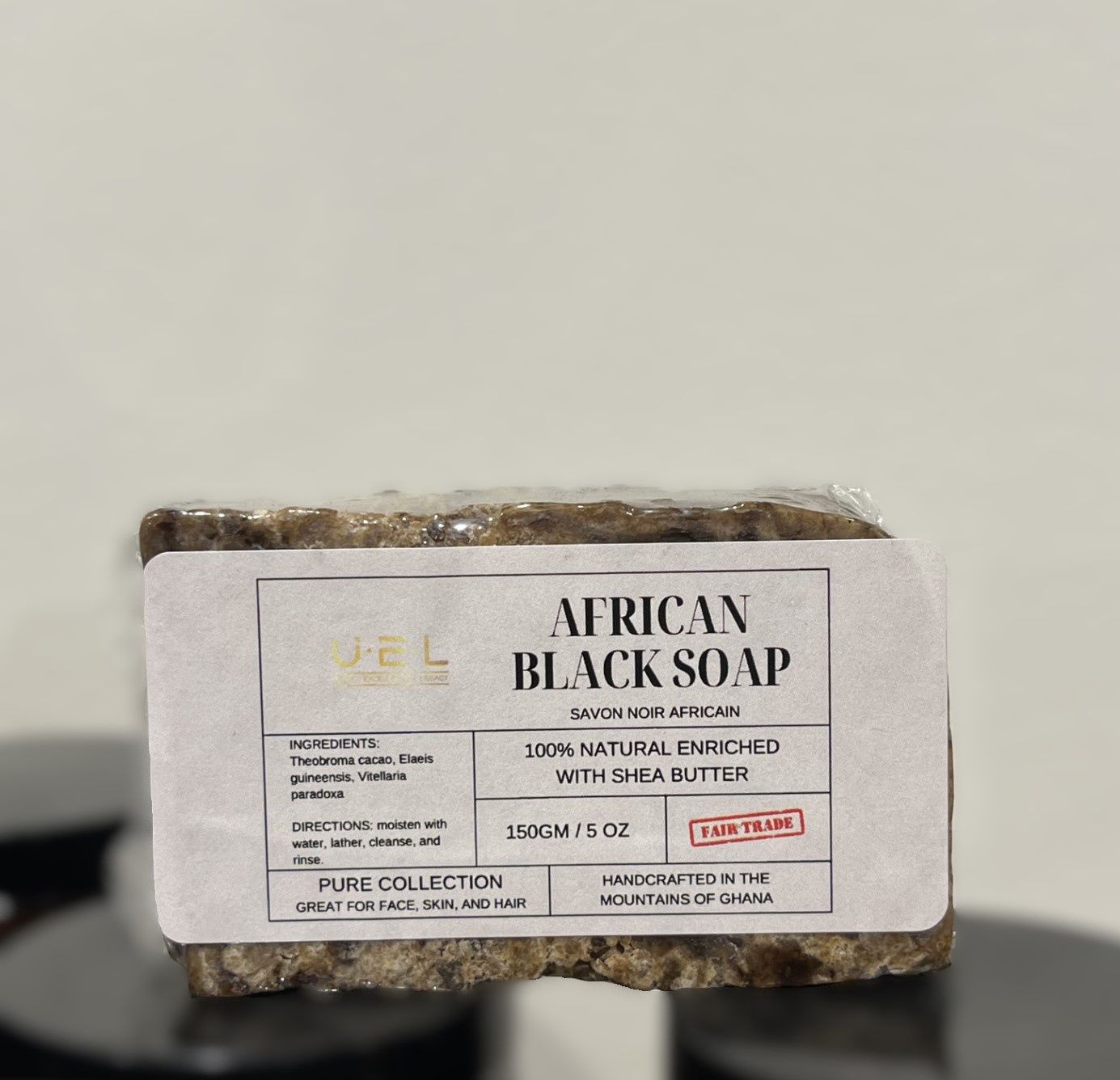 U.E.L African black soap