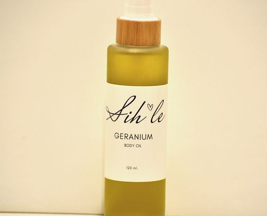 Body Oil Moisturizer, Flavour: Geranium