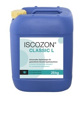 ISCOZON classic L
Universalreiniger für alle gewerblichen Geschirrspülmaschinen