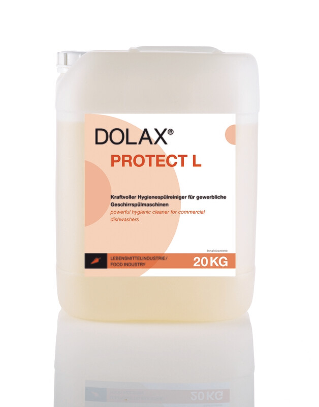 DOLAX protect L
Spezialreiniger für die Kistenwäsche mit Schaumbremse